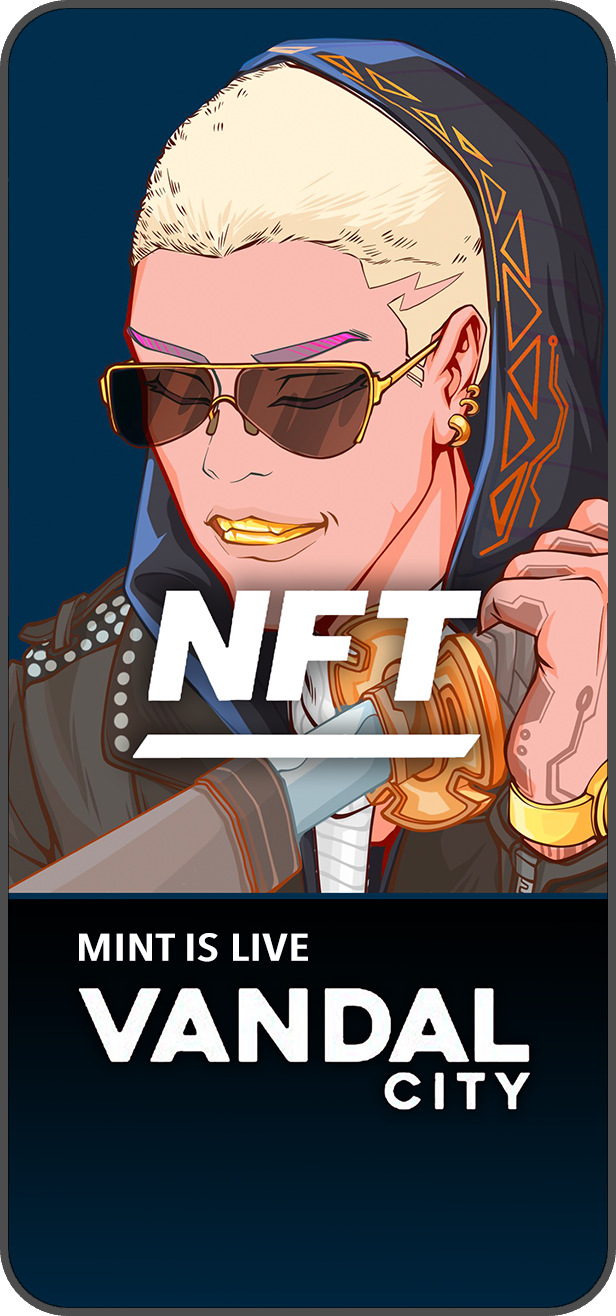 NFTfolio - Advertising Loading Screen Example