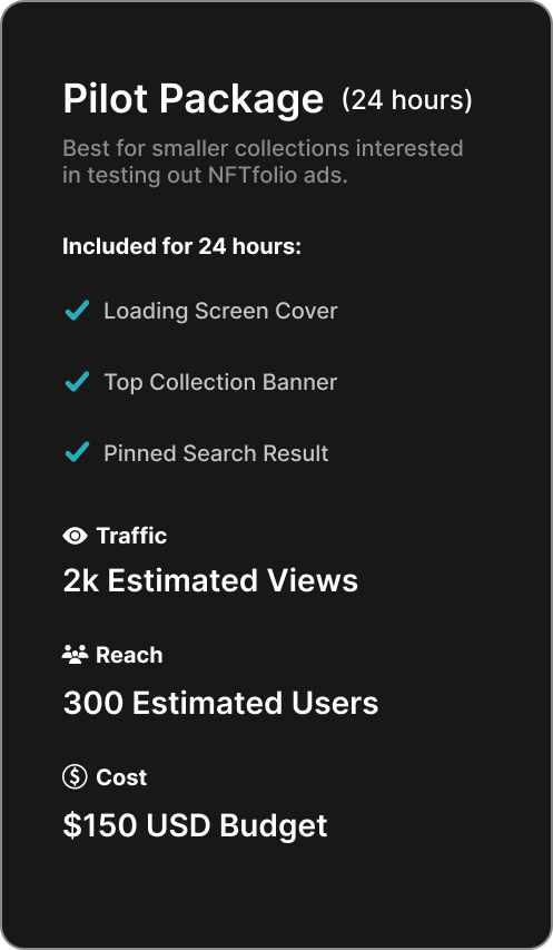 NFTfolio - NFT Tracker App iOS and Android